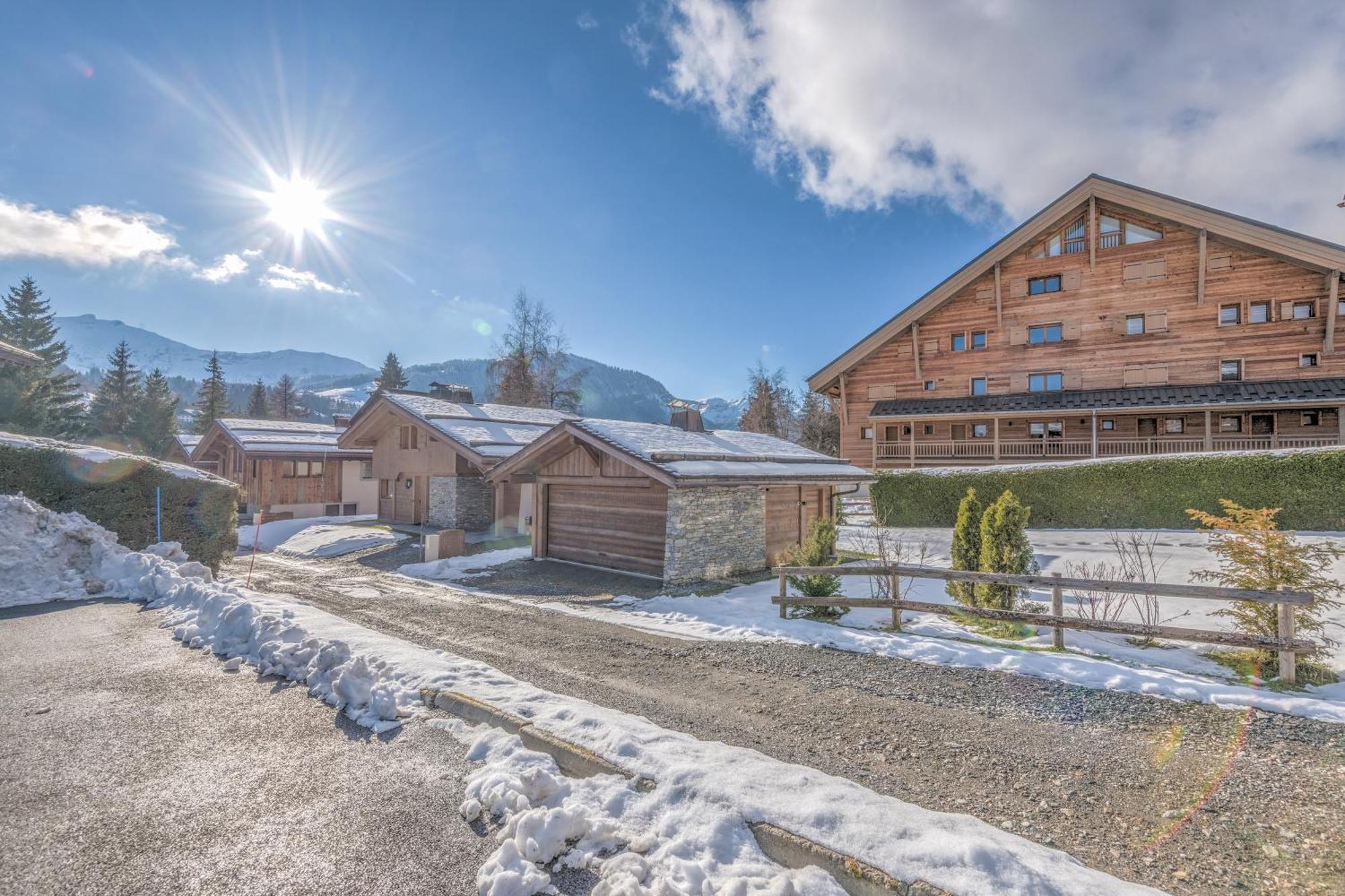 Arboreve - Station De Ski A Pied Vue Montagne Megeve Bagian luar foto
